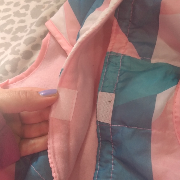 Pet winter jacket with pocket and hoodie - Picture 4 of 4